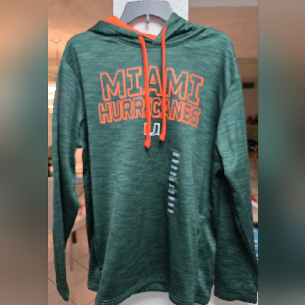 Men's Miami Hurricanes Pullover Hoodie
